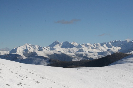 Le Montaigu, le Pic du Midi de Bigorre, le Soum de Lascours, le Pic de Néouvielle