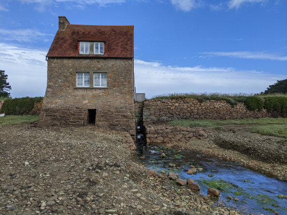 Le Moulin à mer de l'Ile Balanec