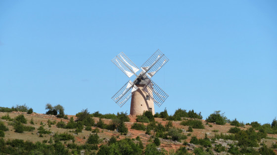 Le moulin d\'un peu plus près ...