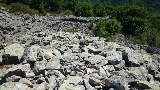 Le mur d'enceinte