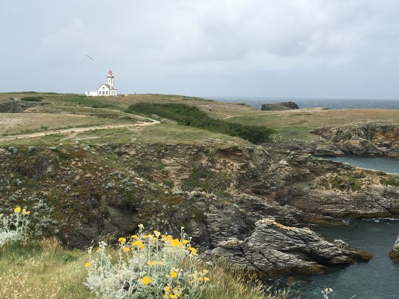 Le musée Sarah Bernard - La pointe des Poulains - Le port de Sauzon
