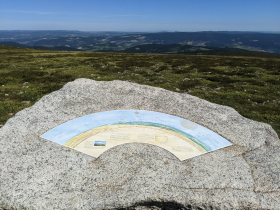 Le panorama 360° au Sommet de Finiels