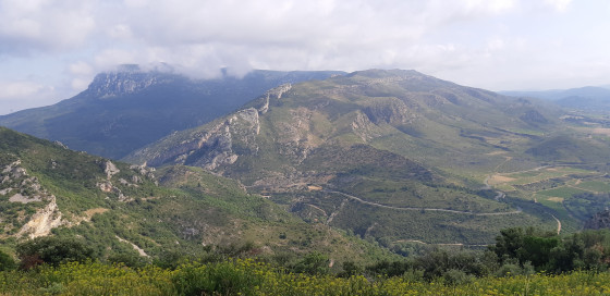 Le panorama du début de la randonnée.