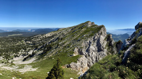 Le Pas de Serre-Brion et les Rochers du Ranc Traversier