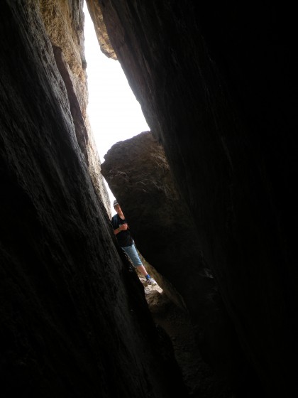 Le passage critique de l\'entrée du GROSIBOU