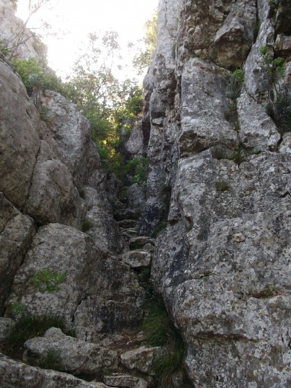 le passage dans la faille