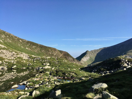 Le passage de la crête