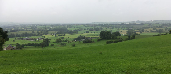 Le Pays d'Aubel depuis le mémorial US