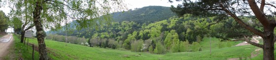 Le paysage vers Rotzel