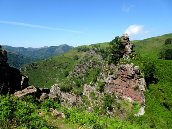 Le Peñas sont très escarpées
