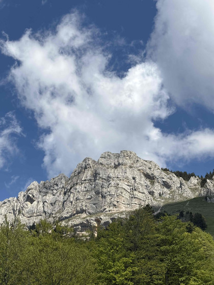 Le Petit Som depuis le Col de la Ruchère