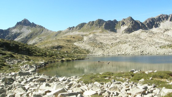 Le pic d'Aygues Cluses