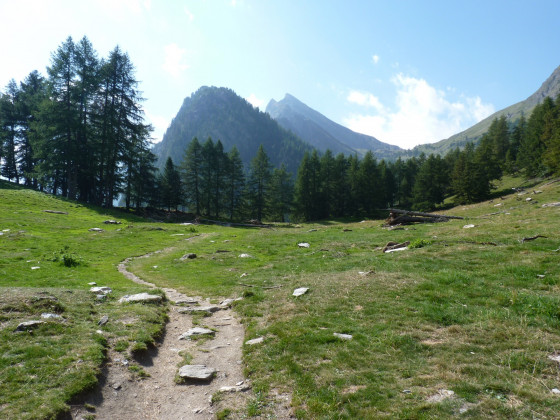 Le pic des Lauzes et les crêtes de la Taillante