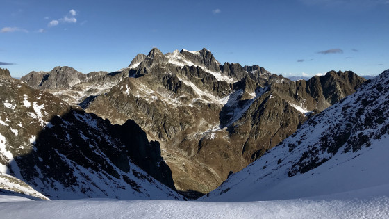 Le Pic du Frêne vu du Col du Villonet
