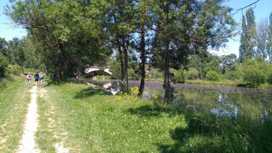 Le plan d\'eau de Gimont