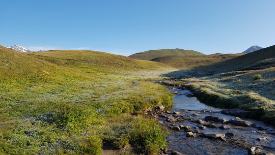 le plateau d\'Emparis et le le torrent le Rif de Tort