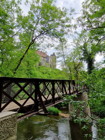 Le pont apr&egrave;s refection