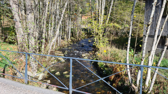 Le pont  au lieu dit \