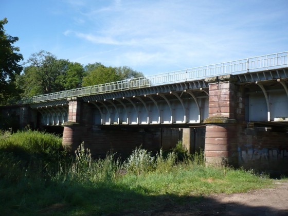 Le pont canal des Houill&egrave;res de la Sarre