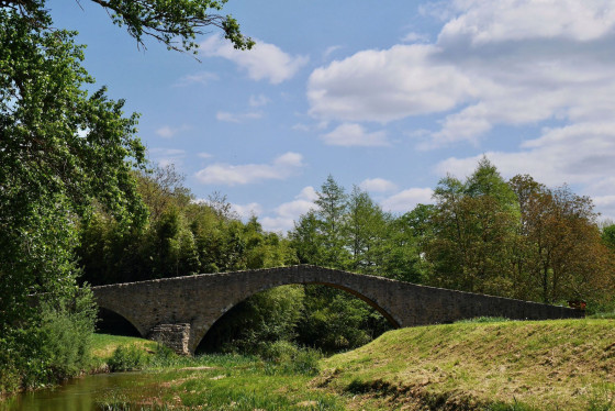 Le pont classé dans son ensemble