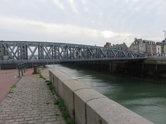 Le pont Tournant Colbert de Dieppe
