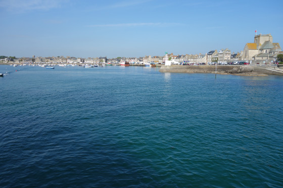 le port vu de la jetée sud