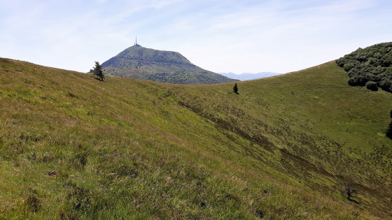 Le Puy de Dôme à proximité de Clermont-Ferrand