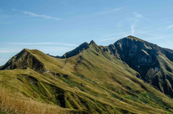 En randonnée vers le Puy de Sancy