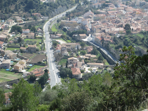 Le quartier de la Bonnefont vu depuis Hugneneuve