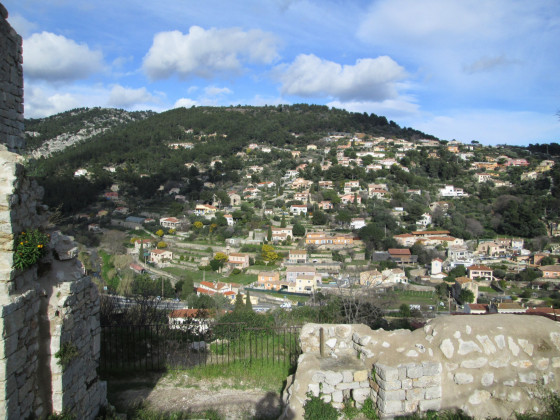 Le quartier de la Bonnefont vu depuis le château