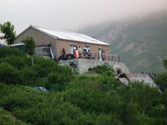Le refuge d\'Asinau sur le GR 20