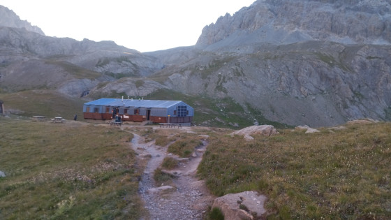 Le refuge de Chambeyron
