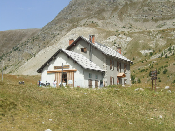 Le refuge de la Cayolle