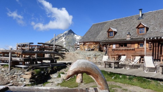Le refuge de la Dent Parrachée.