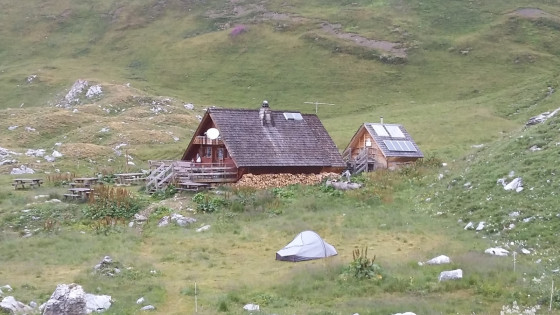 Le refuge des Lacs Merlets