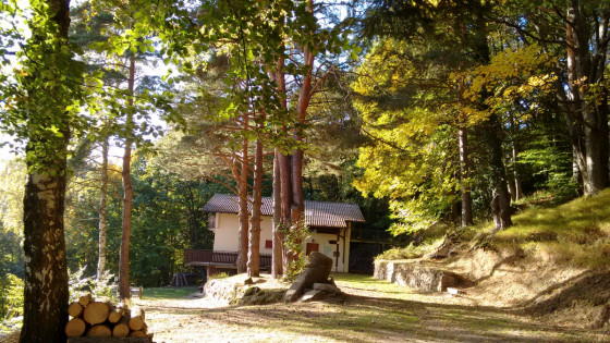 Le refuge du Club Vosgien de Ribeauvill&eacute; au Schelmenkopf