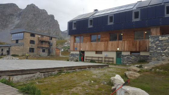 Le refuge du col de la Vanoise