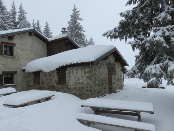 Le refuge du Cret du Poulet