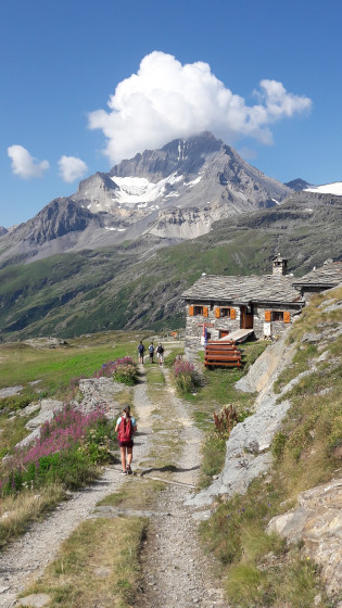 le refuge du lac blanc