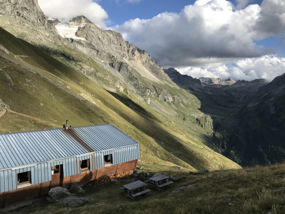 Le refuge du Mont Pourri