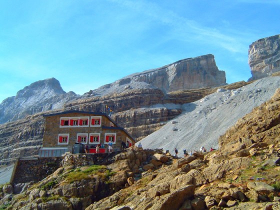 Le refuge et la Brèche de Roland