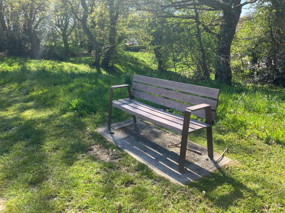 Le repos du marcheur
