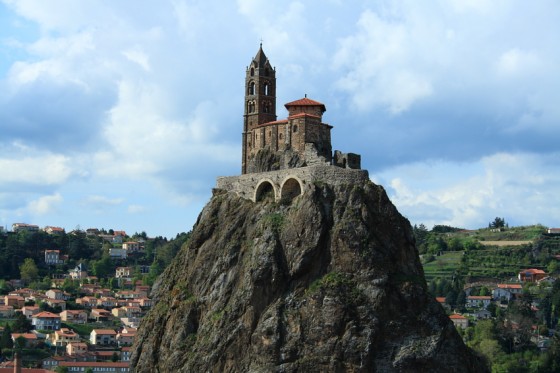 Le rocher et la chapelle Saint-Michel d'Aiguilhe
