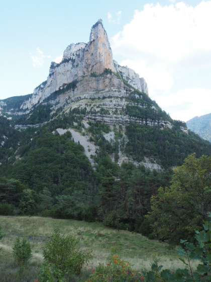 Le  rocher de Combau