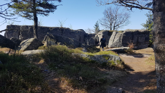 Le rocher de Mutzig