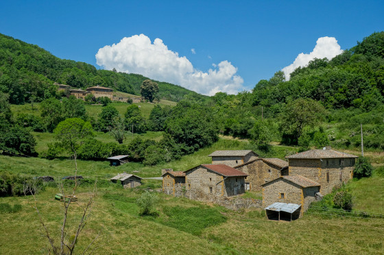 Le Sandrin et la ferme du Colombier