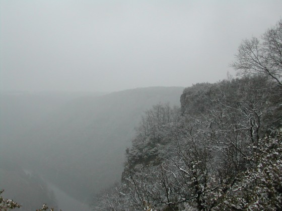 Le Saut de la Mounine - Arrivée