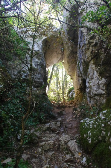 le sentier de la Vierge