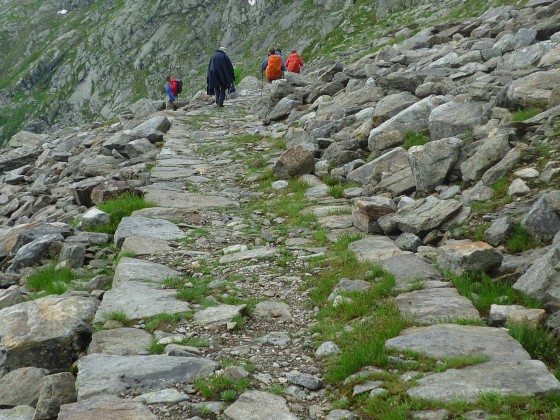 Le sentier du Col de Turlo