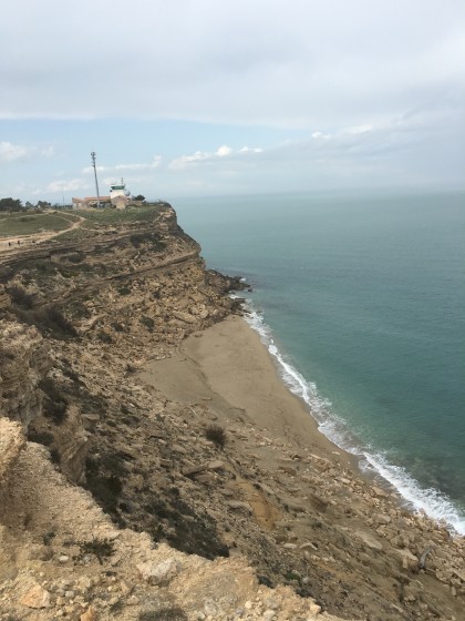 Le Sentier du Guetteur Leucate. La Falaise